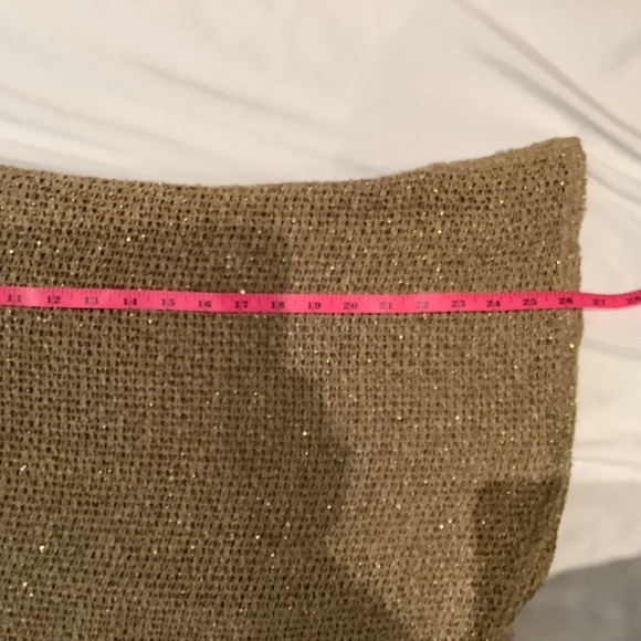 Rickie Freeman for Teri Jon 3-Piece Linen Metallic Casual Pant Suit Set, Size 12 - Picture 5 of 15